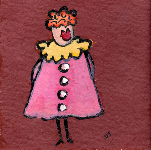 Betty's New Pink Coat