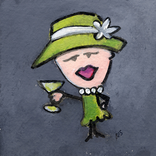 Big Hat, Little Martini