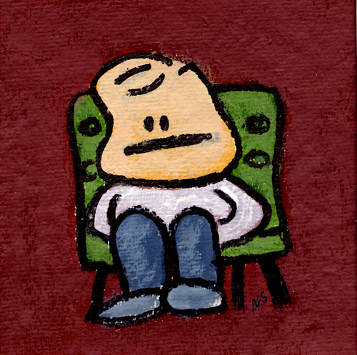 Fred's Mod Green Chair