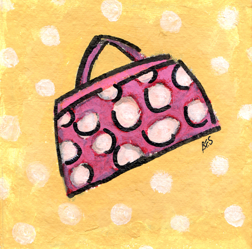 Polka Dot Purse