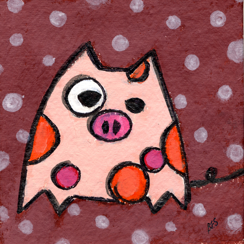 Polka Dot Piglet