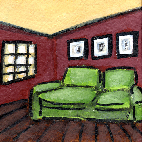 Big Green Couch