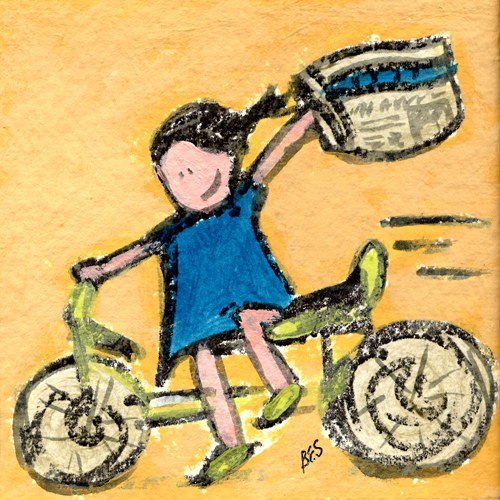 Herald Statesman Papergirl