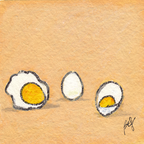 Fried Egg, Boiled Egg, Deviled Egg
