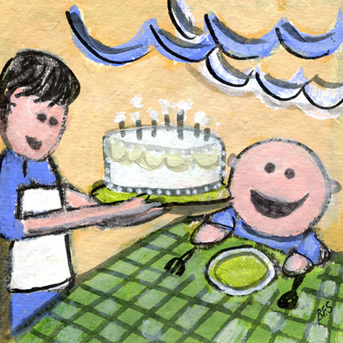 Mom Baked the Cake