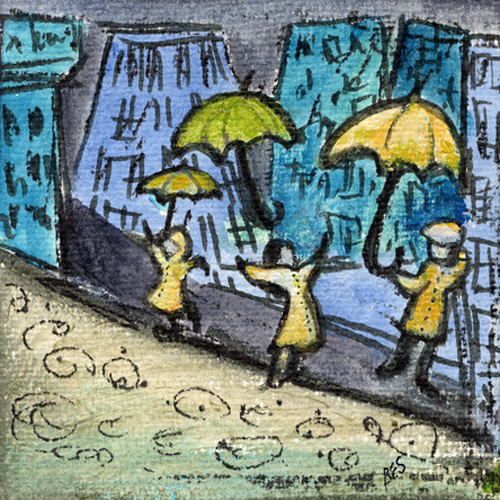 Some People Love Rainy Days by Bernadette Sheridan