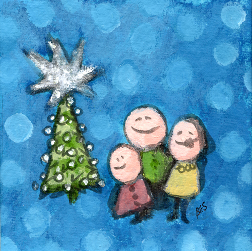 Family Christmas Portrait