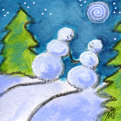 Moonlit Stroll