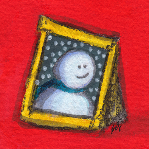Snowman Portrait