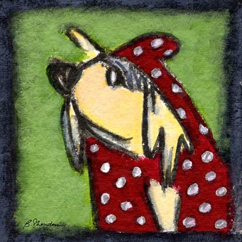 Polka Dot Hoodie
