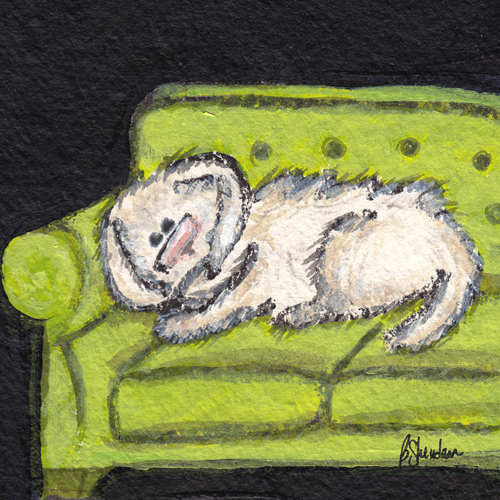 Original painted illustration by Bernadette Sheridan, BernadetteArtwork.com