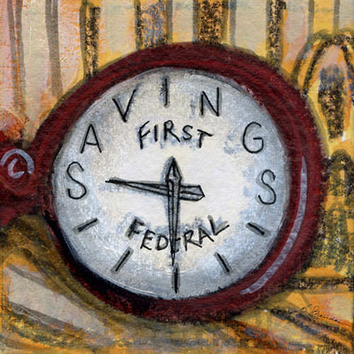 First Federal Clock, Bronxville