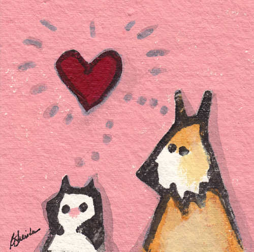 Cat, Dog, Love