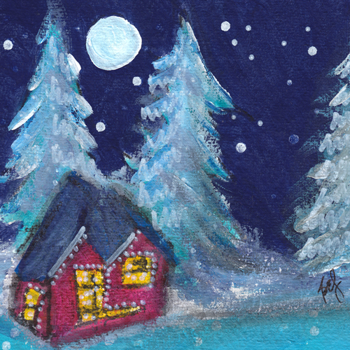 Winter Night Sky